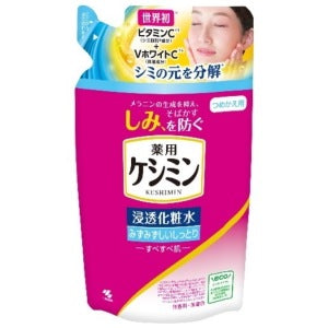 ケシミン浸透化粧水(みずみずしいしっとりすべすべ肌)詰替え用:140mL入【医薬部外品】