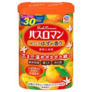 バスロマン ほっこりゆずの香り:600g入