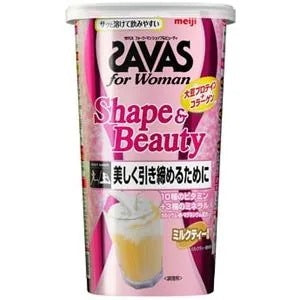 ザバス for Woman シェイプ&ビューティ ミルクティー風味:231g入