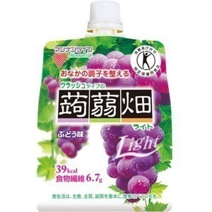 クラッシュタイプの蒟蒻畑ライト ぶどう味:150g入