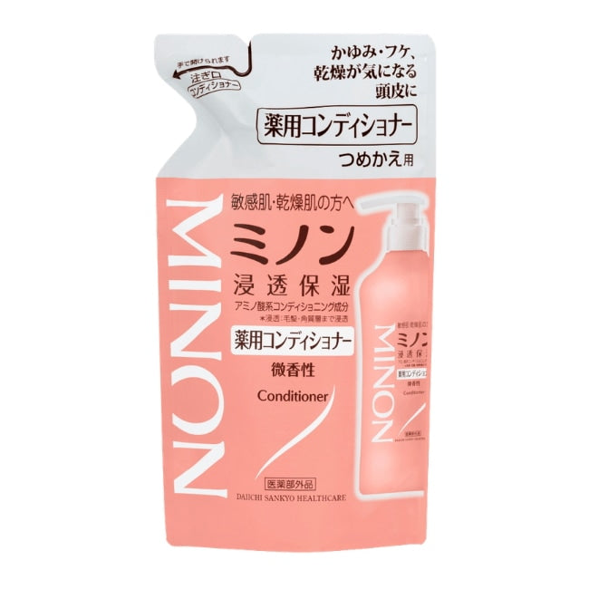 ミノン薬用コンディショナー(詰替用):380ml入【医薬部外品】