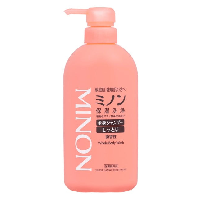 ミノン全身シャンプー しっとりタイプ:450ml入