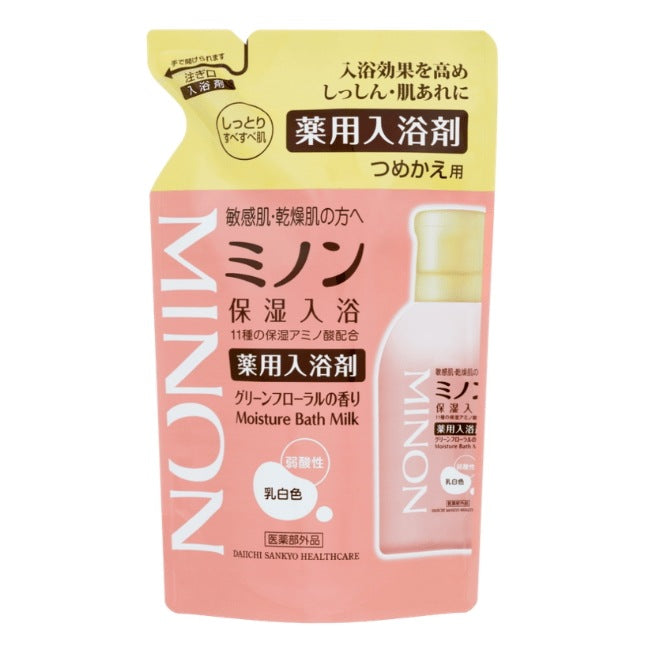 ミノン薬用保湿入浴剤(詰替用):400mL入
