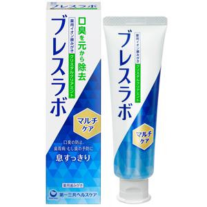 ブレスラボ マルチケア クリスタルクリアミント:90g入