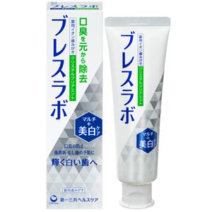 ブレスラボ マルチ+美白ケア クリスタルクリアミント:90g入