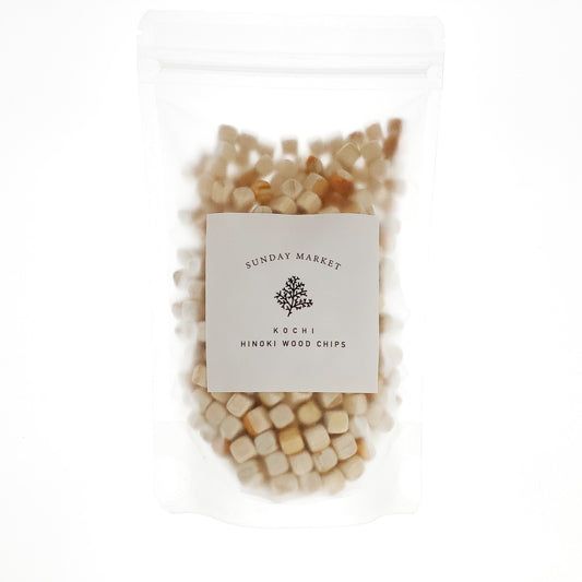 ヒノキチップ 80g 消臭・防虫対策｜SUNDAY MARKET【高知産】HINOKI CHIPS SACHET