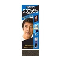 メンズビゲンワンプッシュ 6（ダークブラウン）：40g＋40g入【医薬部外品】