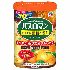 バスロマン にごり浴柑橘の香り：600g入