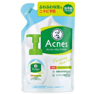 メンソレータムアクネス 薬用ふわふわな泡洗顔＜つめかえ用＞：140mL入