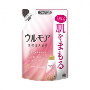 ウルモア高保湿入浴液クリーミーローズの香り つめかえ：480ml