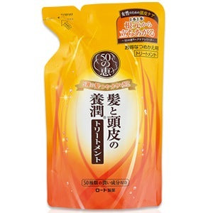 50の恵 髪と頭皮の養潤トリートメント（つめかえ用）：330mL【医薬部外品】