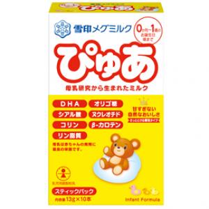 雪印メグミルク ぴゅあ スティック：13g×10本入
