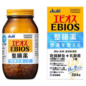エビオス整腸薬：504錠入【指定医薬部外品】