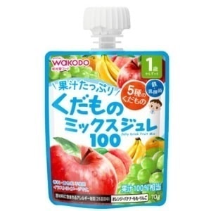 1歳からのMYジュレドリンク くだものミックス100：70g入