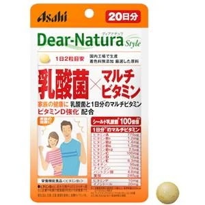 ディアナチュラスタイル 乳酸菌×マルチビタミン：40粒入