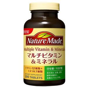 ネイチャーメイド マルチビタミン＆ミネラルファミリーサイズ：200粒入