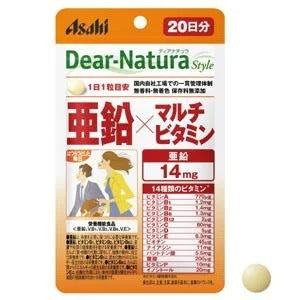 ディアナチュラスタイル 亜鉛×マルチビタミン：20粒入