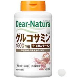 ディアナチュラ グルコサミンwithII型コラーゲン（ボトル）：360粒入