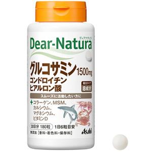 ディアナチュラ グルコサミン・コンドロイチン・ヒアルロン酸（ボトル）：180粒入