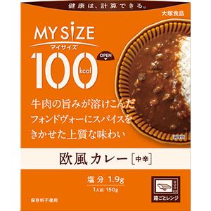 100kcalマイサイズ 欧風カレー：150g入