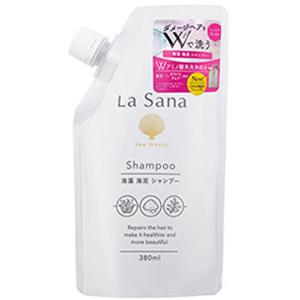 ラサーナ 海藻海泥 シャンプー（ダメージヘア用）ローズヒップの香り：詰め替え：380g