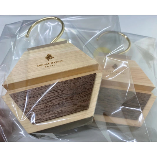【アロマフック】消臭・防虫対策 クローゼット お部屋の消臭｜SUNDAY MARKET【高知産】HINOKI AROMA HOOK