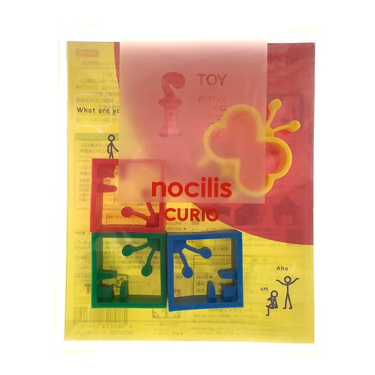 日本製 nocilis curio ノシリス キュリオ4P シリコーン 知育玩具 対象年齢1.5歳以上 アイシーアイデザイン研究所 しかく