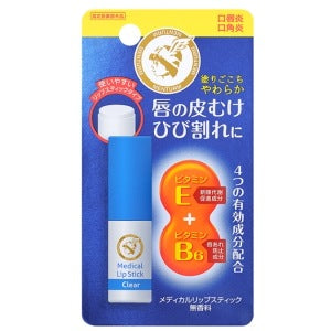 近江兄弟社メンターム 薬用メディカルリップスティックCa：3.2g入【医薬部外品】