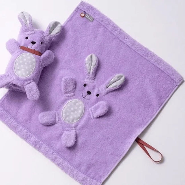 ループ付き うまれるぬいぐるみ（いぬベージュ）今治タオル 日本産 ベビー＆キッズ 34×38cm クレシェンド