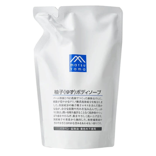柚子（ゆず）ボディソープ詰替用：450mL【松山油脂】Mマークシリーズ