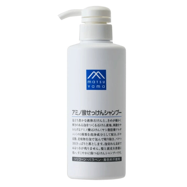 アミノ酸せっけんシャンプー本体：380mL【松山油脂】Mマークシリーズ