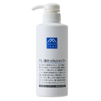 アミノ酸せっけんシャンプー本体：380mL【松山油脂】Mマークシリーズ