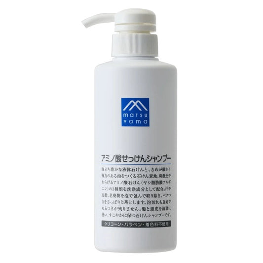 アミノ酸せっけんシャンプー本体：380mL【松山油脂】Mマークシリーズ