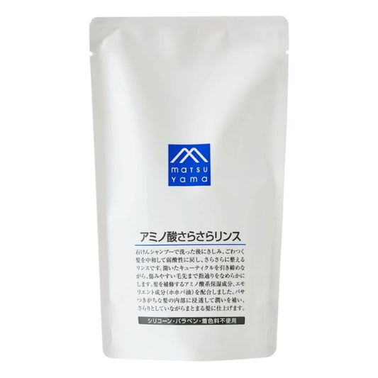 アミノ酸さらさらリンス詰替用：370mL【松山油脂】Mマークシリーズ