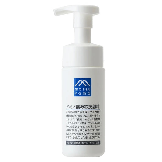 Мマークアミノ酸あわ洗顔料：130mL【松山油脂】Mマークシリーズ