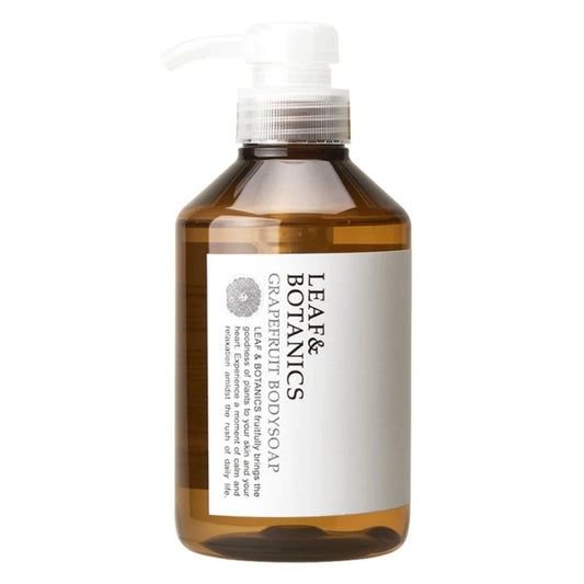 LEAF&BOTANICS ボディソープ グレープフルーツ：400mL入 松山油脂