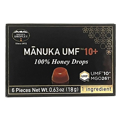 ハニードロップレット マヌカハニーUMF10+：6個入