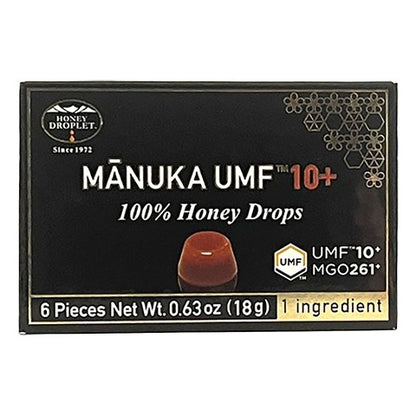 ハニードロップレット マヌカハニーUMF10+：6個入