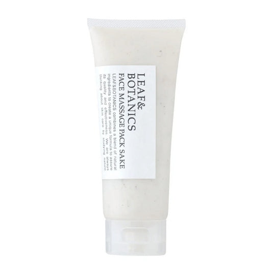 LEAF&BOTANICS フェイスマッサージパック 純米酒：120g入 松山油脂