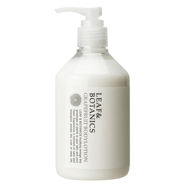 LEAF&BOTANICS ボディローション グレープフルーツ：300mL入 松山油脂
