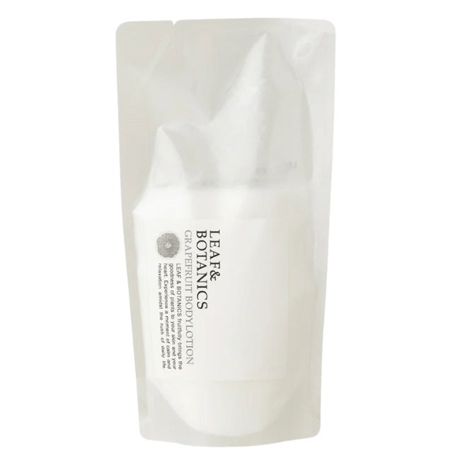 LEAF&BOTANICS ボディローション グレープフルーツ（詰替用）：280mL入 松山油脂