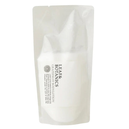 LEAF&BOTANICS ボディローション グレープフルーツ（詰替用）：280mL入 松山油脂