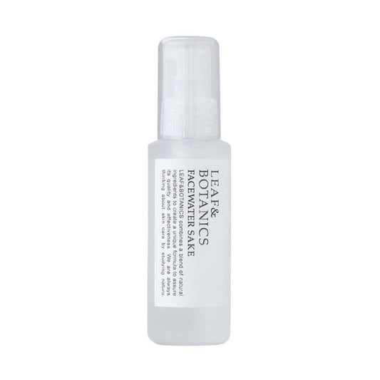 LEAF&BOTANICS フェイスウォーター 純米酒：100mL入 松山油脂