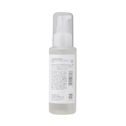 LEAF&BOTANICS フェイスウォーター 純米酒：100mL入【×3個】 松山油脂
