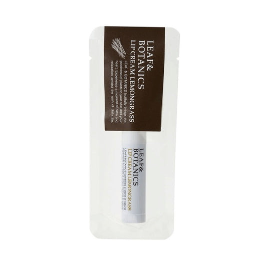 LEAF&BOTANICS リップクリーム レモングラス：4g入 松山油脂