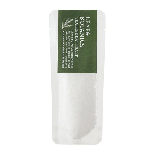LEAF&BOTANICS バスソルト ティーツリー：40g入 松山油脂