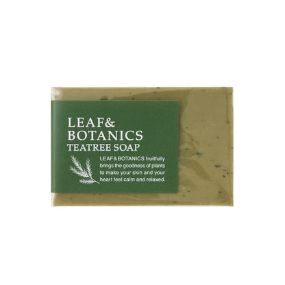 LEAF&BOTANICS マザーソープ ティーツリー：90g入 松山油脂