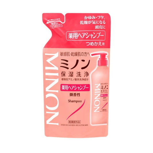 ミノン薬用ヘアシャンプー（詰替用）：380ml入【医薬部外品】