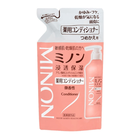 ミノン薬用コンディショナー(詰替用)：380ml入【医薬部外品】
