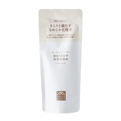 肌をうるおす保湿浸透水バランシング（詰替用）：110mL【松山油脂】
